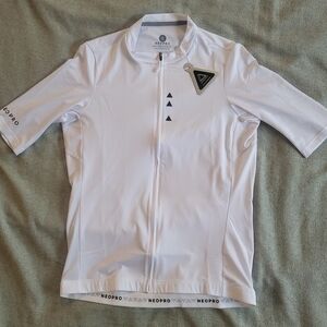 Women's White Cycling Jersey